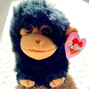 Vintage Puffkins Milo the Monkey 1997 with Tag